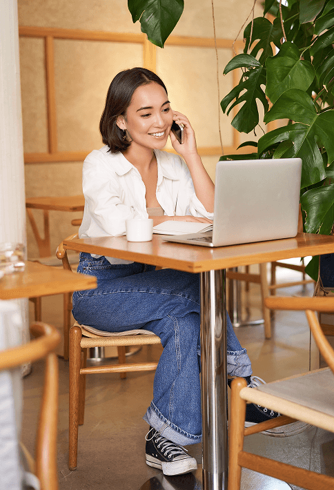 Customer service representative using ToothFairyAI