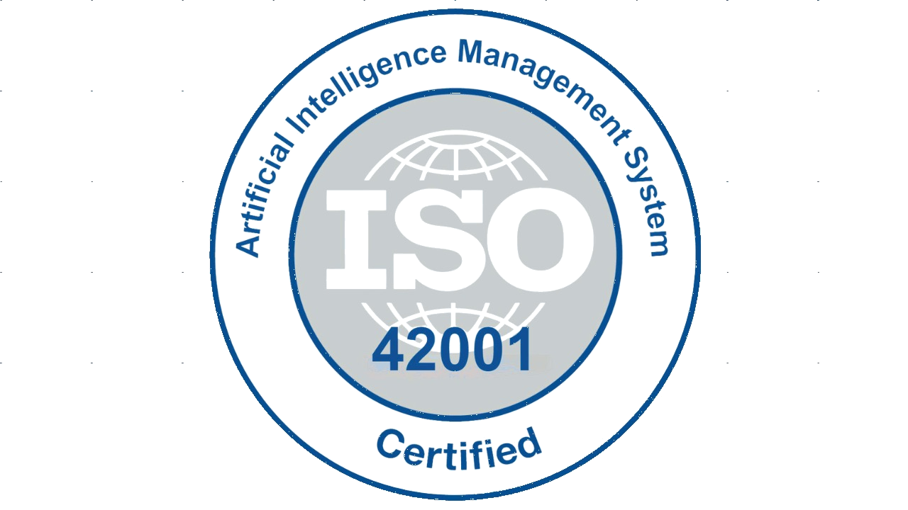ISO 42001 certification logo